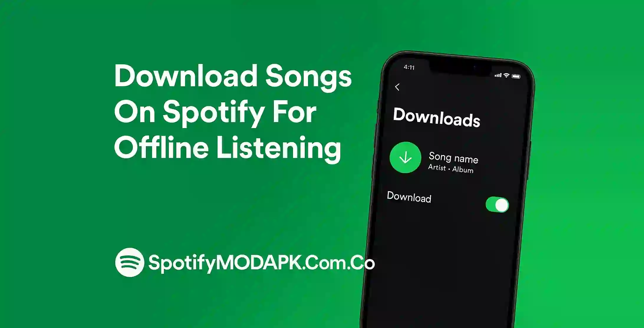 Download Songs On Spotify For Offline Listening