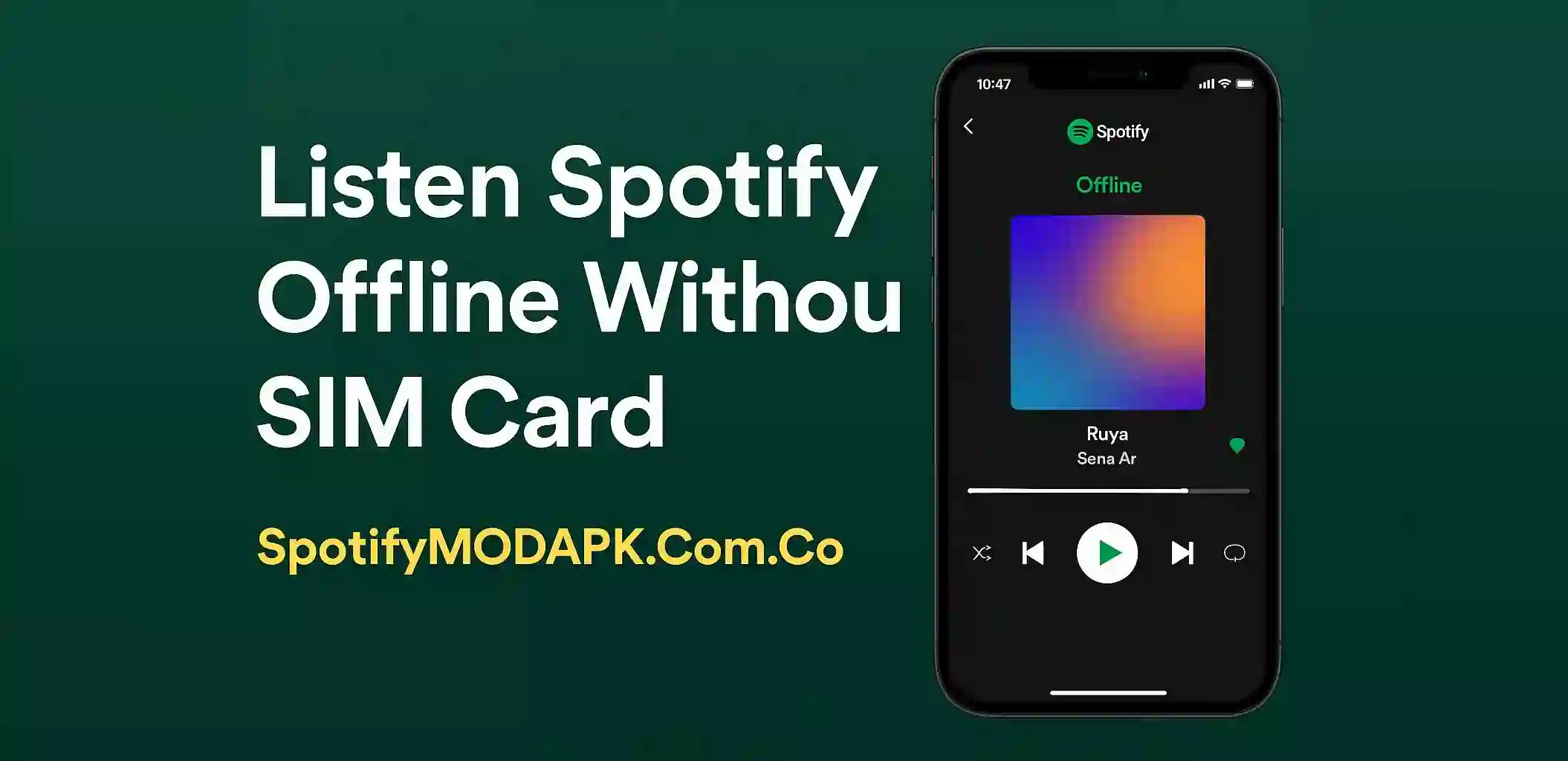 Listen Spotify Offline Without SIM Card