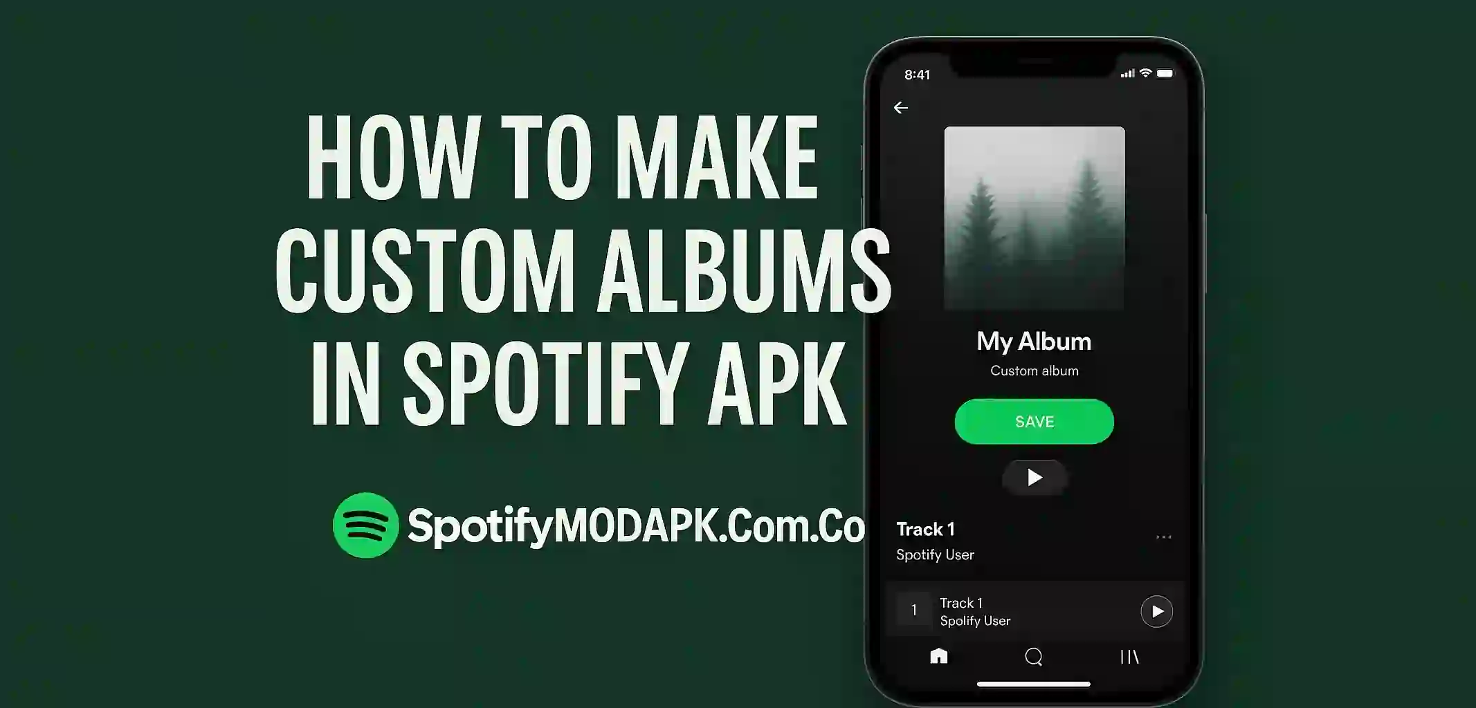 How to Make Custom Albums in Spotify APK