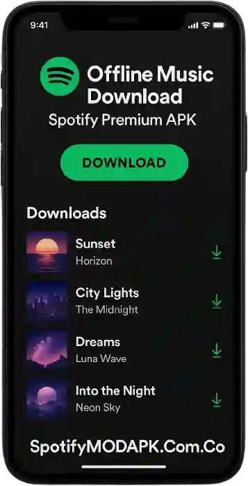 Offline na Pag-download ng Musika
