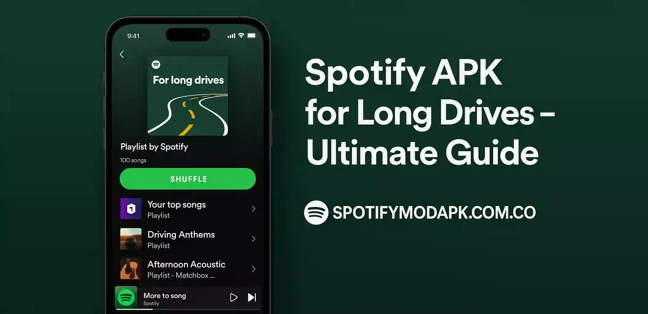 Spotify APK for Long Drives – Ultimate Guide