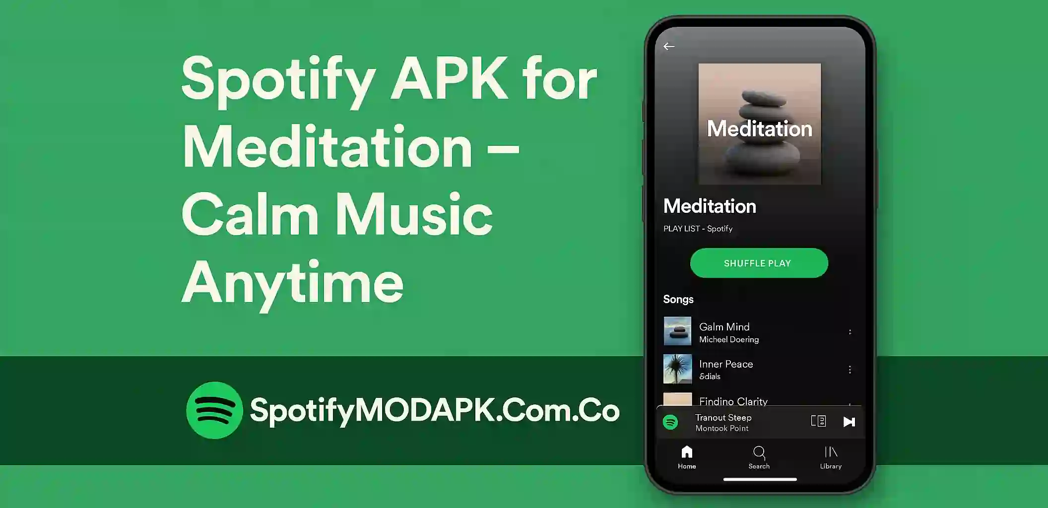 Spotify APK for Meditation – Calm Music Anytime