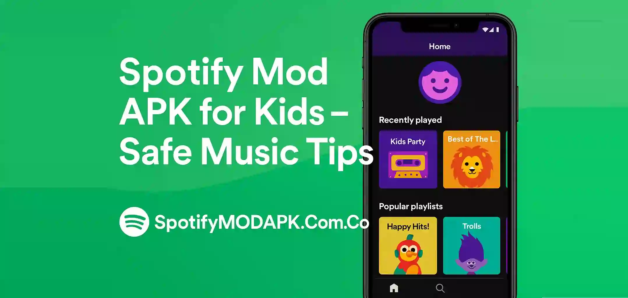 Spotify Mod APK for Kids – Safe Music Tips