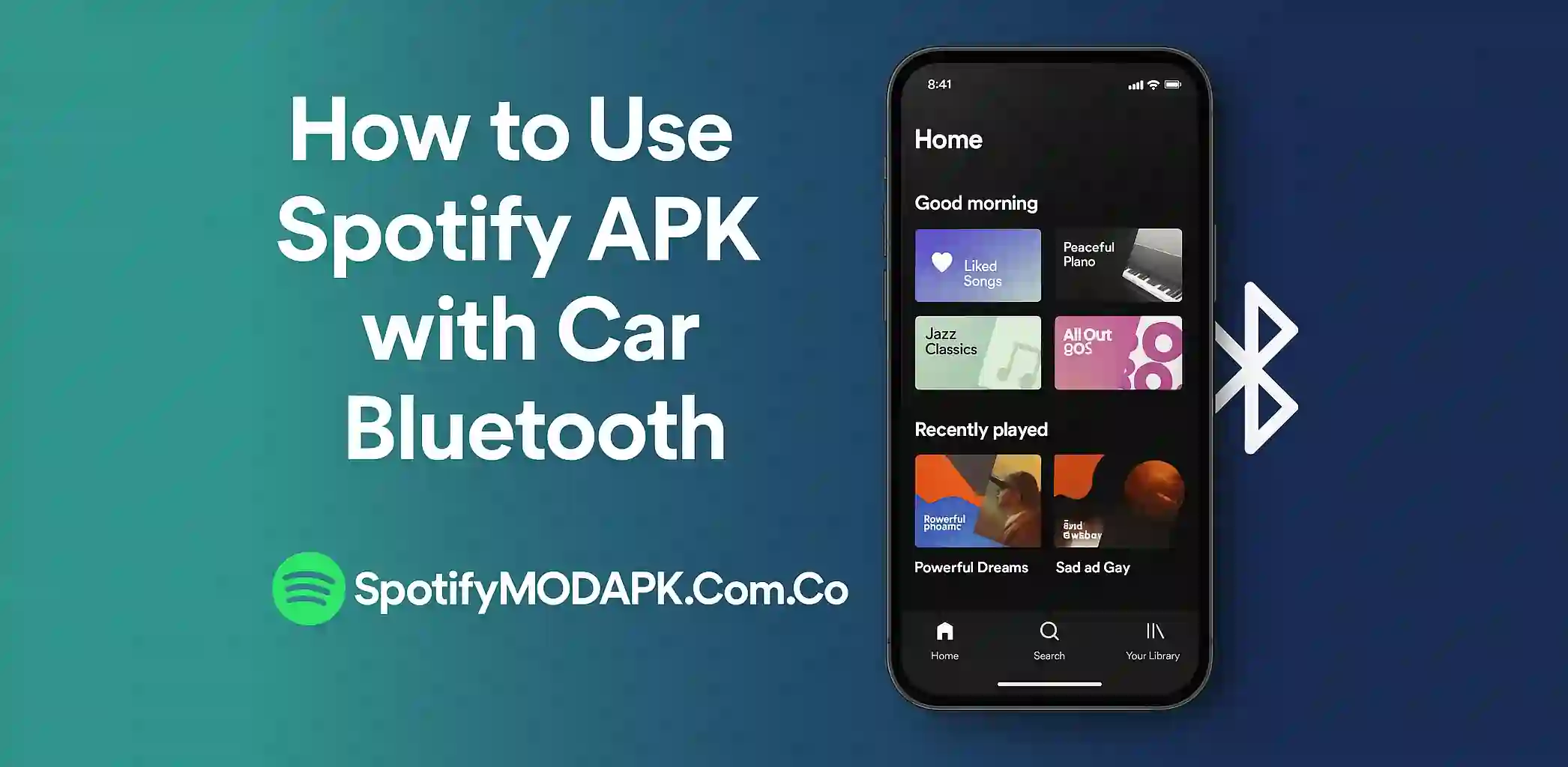 How to Use Spotify Mod APK with Car Bluetooth